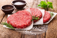 BEEF ANGUS BURGER PATTIES 80% lean