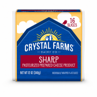 Crystal Farms Sharp Cheese 340g