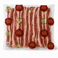 FROZEN COOKED SMOKE PREMIUM  AMERICAN BEEF STRIPS 2 KG
