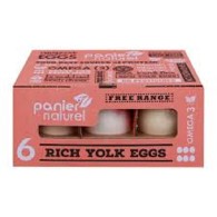 Panier Free Range Eggs Rich Yolks 6Pcs