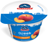 Olympus Greek Yogurt Peach Fat Free 150g