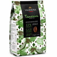 Valrhona Tanariva Milk Chocolate Bean 33% - 3kg 