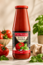 Casa Rinaldi Tomato Pure with Basil 690g