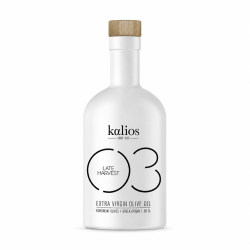 KALIOS EXTRA VIRGIN OLIVE OIL '03' 500 ML ( LATE SESON HARVEST ) -