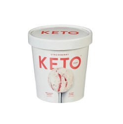 KETO ICE CREAM CAN - STRAWBERRY 473 ML
