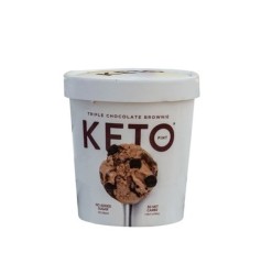 Keto Triple Chocolate brownie 473g