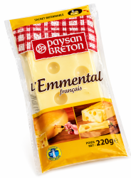Payson Breton Emmental Cheese easy pack Cheese 220 G