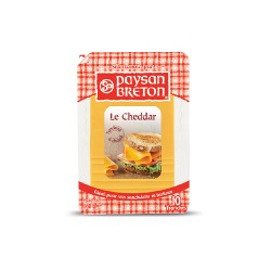Paysan Breton Red Cheddar Slice Cheese 160 G