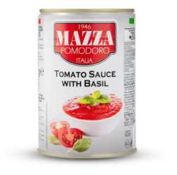 Mazza Tomato Sauce with Basil 400g