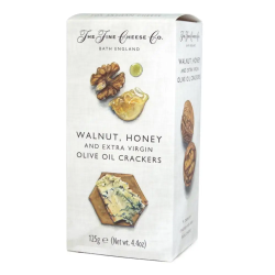 Walnut , Honey & Extra Virgin Olive Oil Crackers 125g