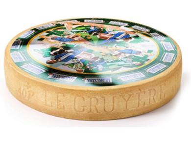 Gruyere Swiss meule AOP -