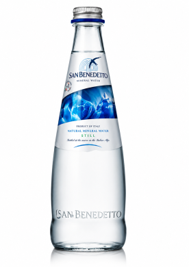 SAN BENEDETTO SPARKLING WATER  500 ML × 20 - GLASS 