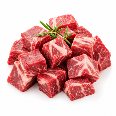 WAGYU BEEF BRISKET CHILLED CUBES MB6-7 1KG